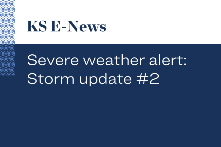 Severe weather alert: Storm update #2